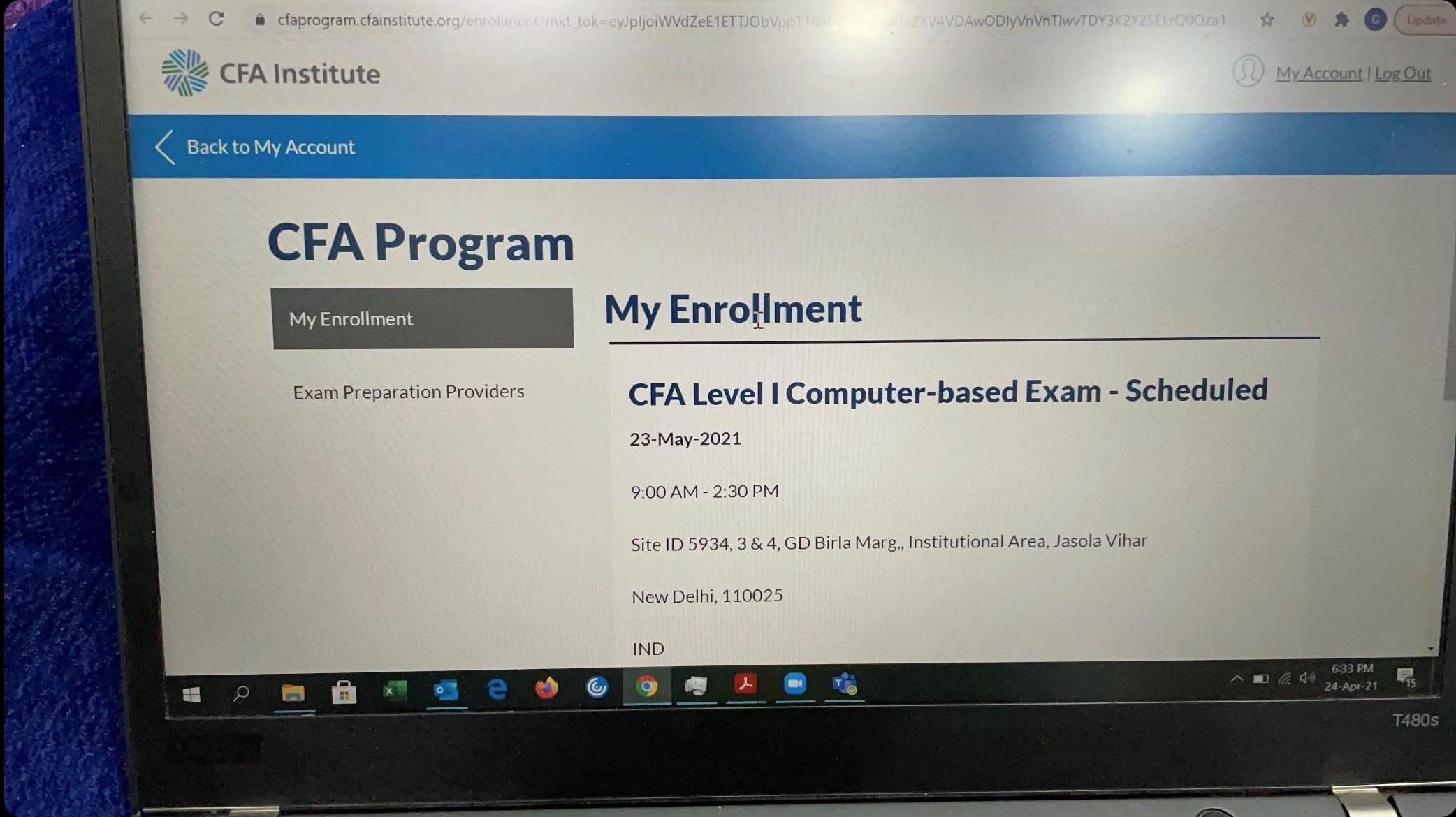 Reply To: Latest: CFA May 2021 exam COVID cancellations, postponements, location changes